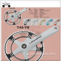 متعدد الألوان دراجة chainwheel دراجة crankset